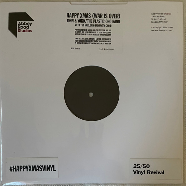 Happy Xmas (War Is Over)